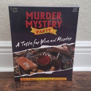 GAME  Murder Mystery Party- A Taste for Wine..